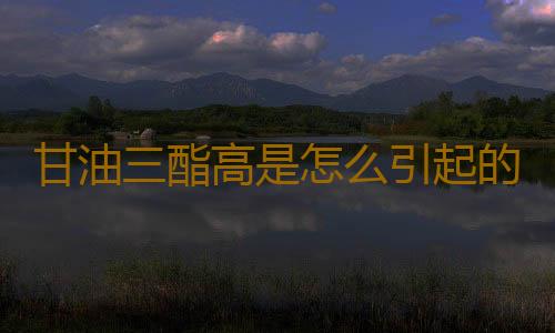 甘油三酯高是怎么引起的
